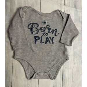 NFL Dallas Cowboys Football Baby Onesie Bodysuit Clothes Outfit, Size 6-9 months